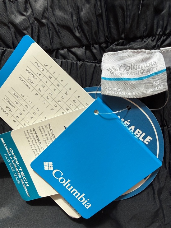 Columbia Pants - Columbia Blue and White Apparel Tags